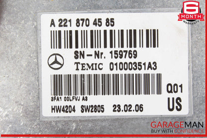 07-14 Mercedes W221 S550 CL550 Voice Language Communication Control Module OEM