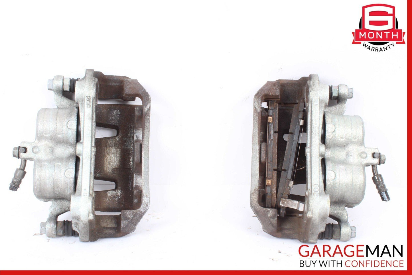 11-23 Nissan Leaf Front Left & Right Side Brake Caliper Set of 2 Pc OEM