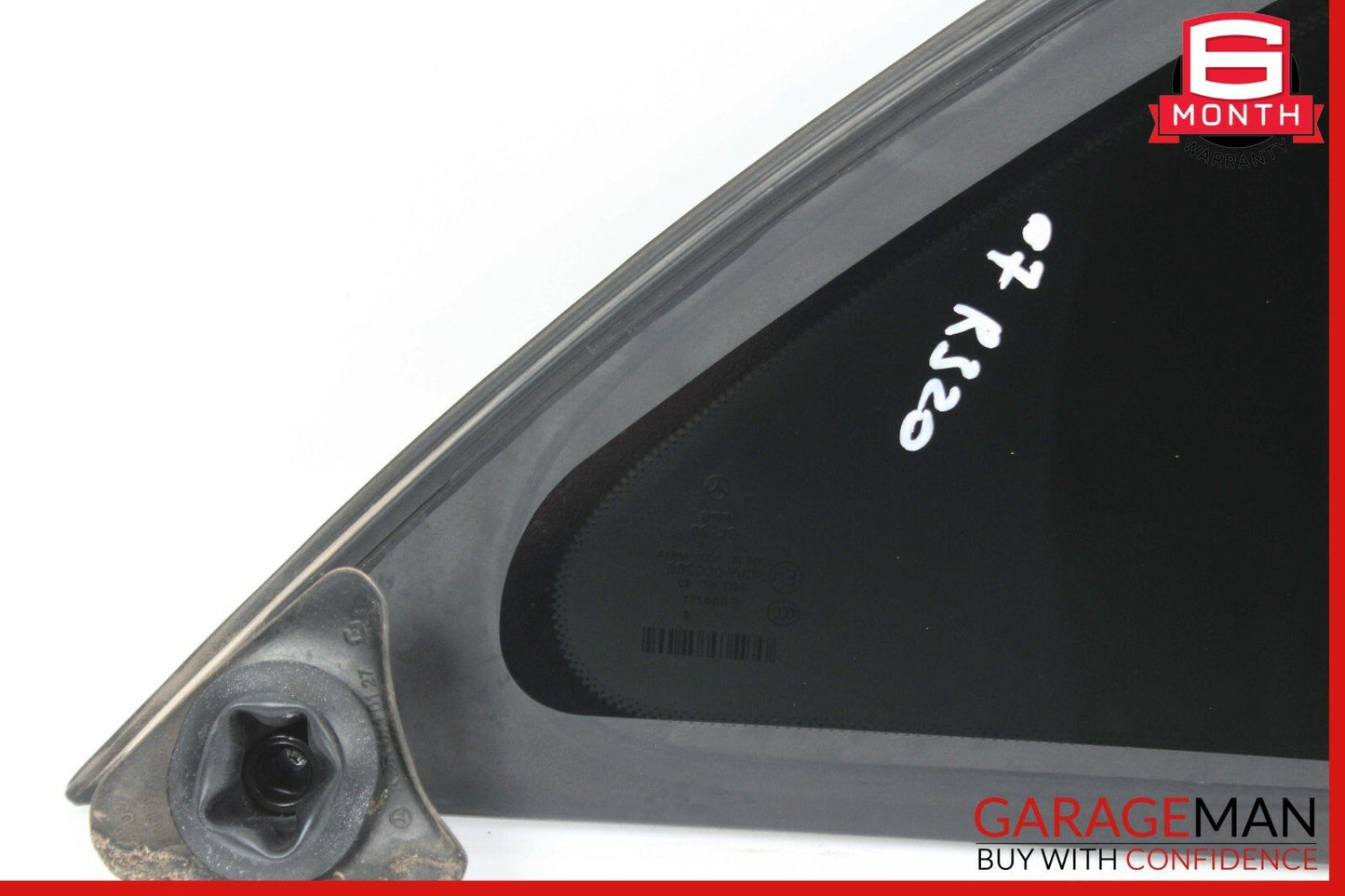 06-13 Mercedes W251 R320 Rear Left Side Door Quarter Window Auto Glass