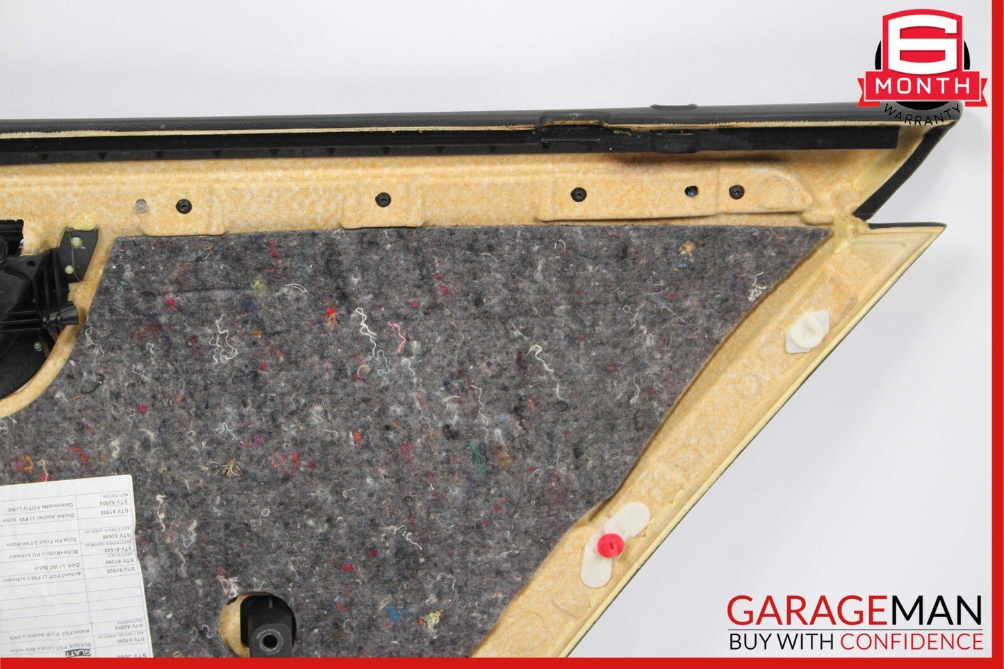 07-09 Mercedes W221 S550 Rear Left Side Interior Door Panel Cover Anthracite