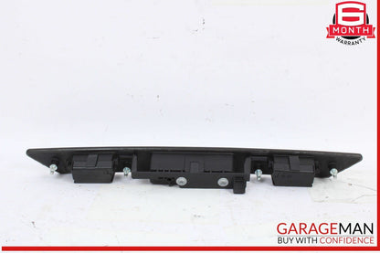 07-15 Audi Q7 Rear Tailgate Trunk Handle w/ License Plate Light Lamp OEM