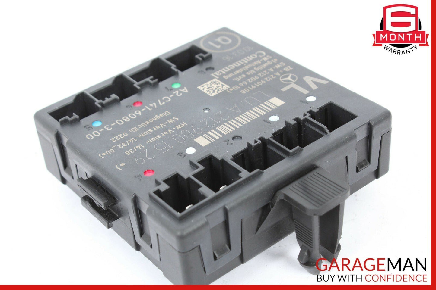 08-17 Mercedes W204 C250 Front Left Side Door Control Module 2129006318 OEM