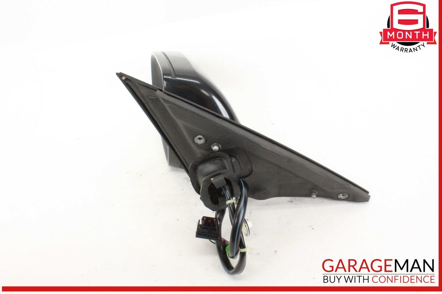 09-16 Audi A4 Front Left Driver Side Door Rear View Mirror Black OEM
