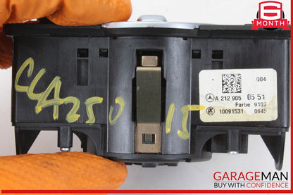 08-20 Mercedes W117 CLA250 GLK350 Headlight Fog Light Switch Control Module OEM