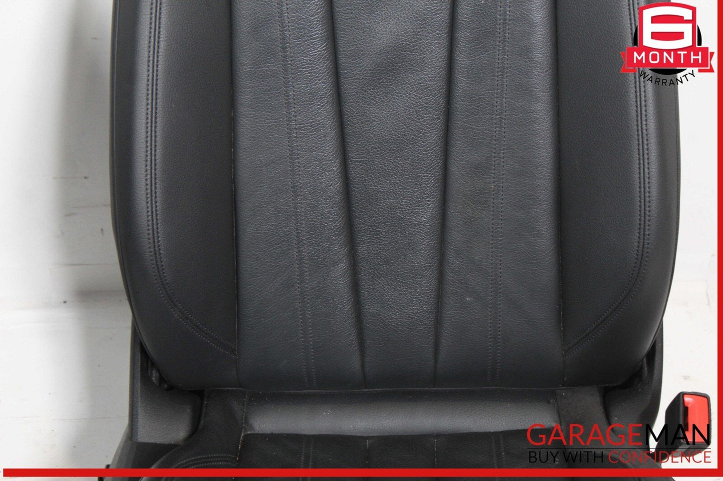 17-19 Audi A4 Front Complete Seat Cushion Cover Assy Set of 2 Pc OEM