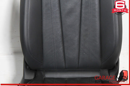 17-19 Audi A4 Front Complete Seat Cushion Cover Assy Set of 2 Pc OEM