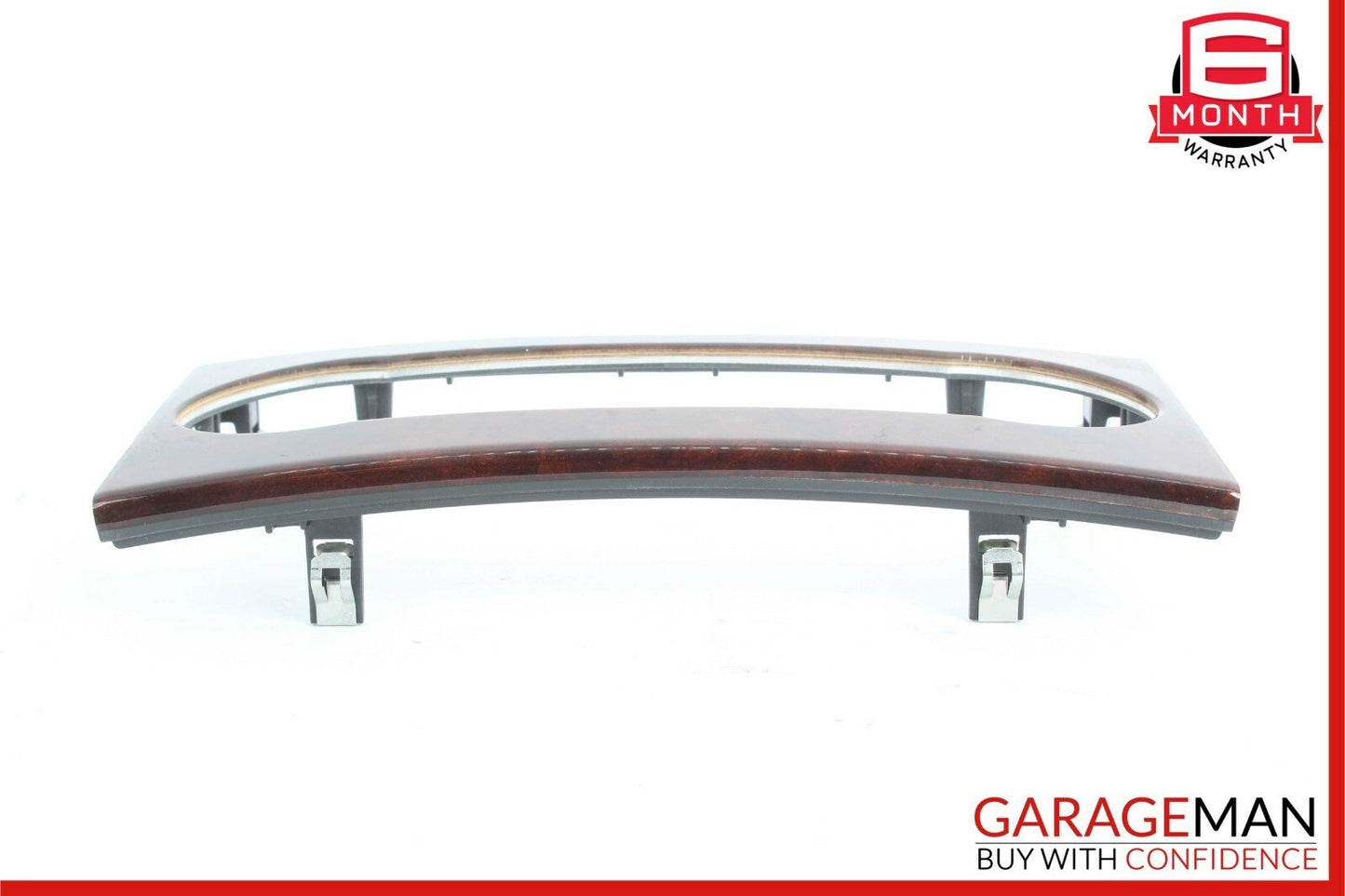 08-14 Mercedes W204 C300 AC A/C Climate Control Switch Trim Cover Bezel Wood