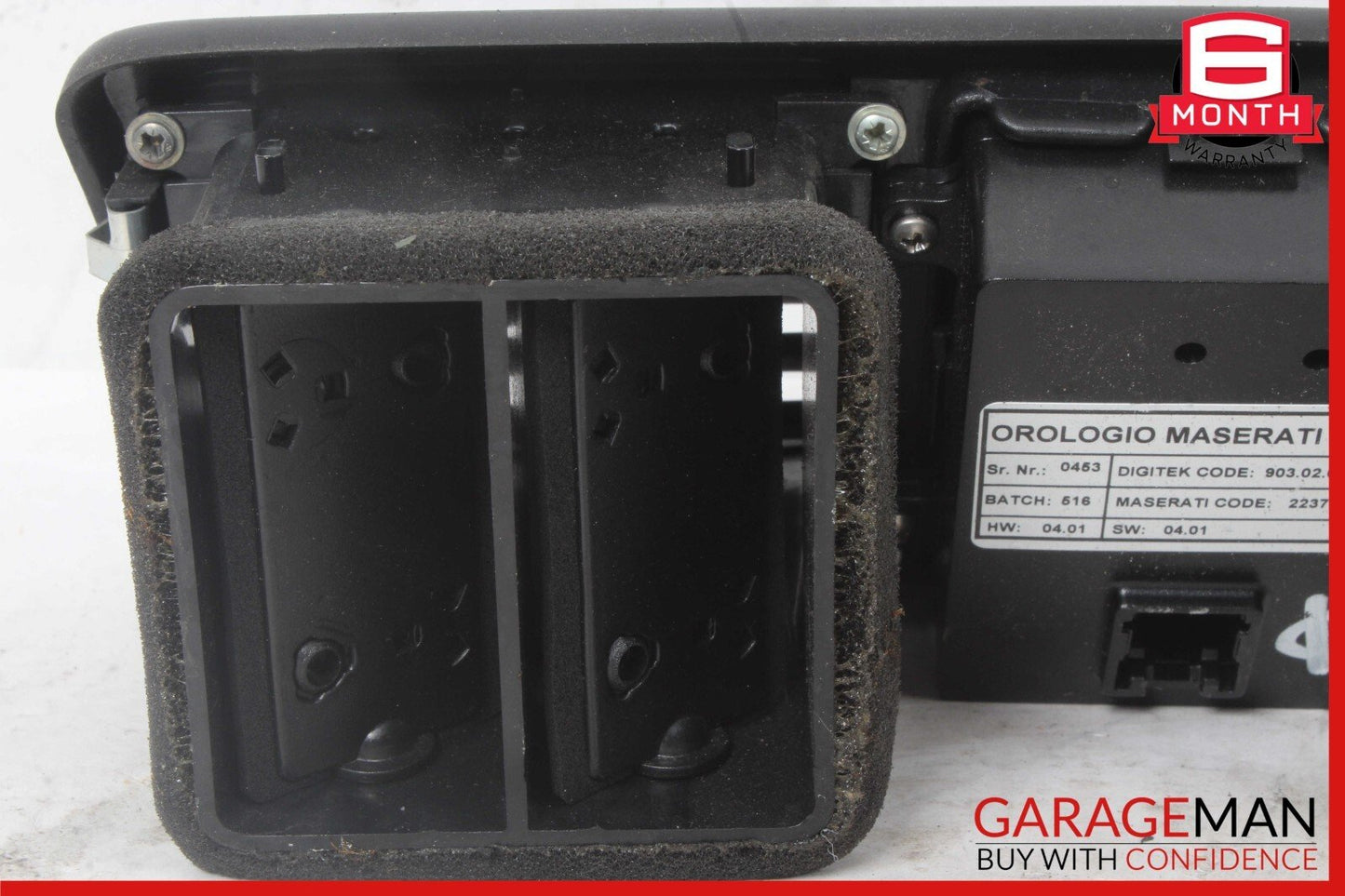 03-08 Maserati Quattroporte M139 Front Center Console AC A/C Air Vent OEM
