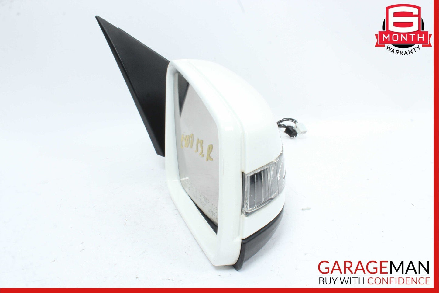 12-14 Mercedes W204 C300 C63 AMG Front Right Side Mirror Rear View Door White