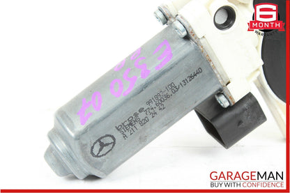 03-09 Mercedes W211 E320 E350 Rear Right Passenger Door Window Regulator Motor
