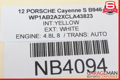 11-17 Porsche Cayenne S 958 Fuel Pump Control Module Unit OEM