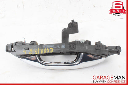15-20 Mercedes W205 C300 C400 Rear Left Keyless Go Exterior Door Handle OEM