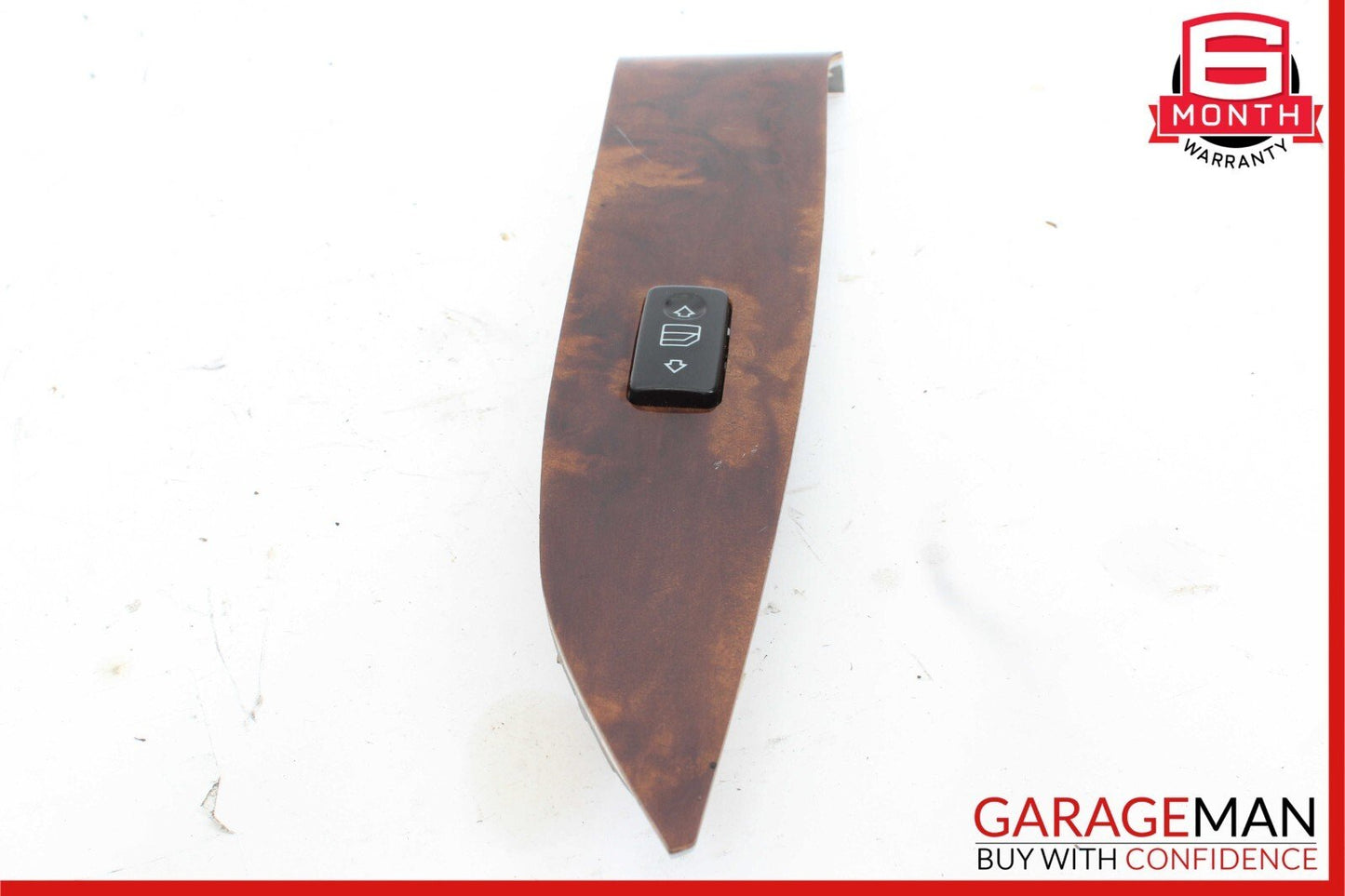 03-06 Mercedes W216 CL55 AMG Front Right Side Door Window Switch Trim Bezel Wood