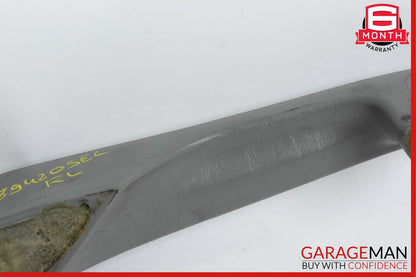 86-91 Mercedes W126 420SEL Rear Left Driver Side Door Arm Rest Panel Gray OEM
