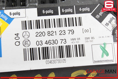 00-06 Mercedes W220 S55 AMG S500 Rear Left Seat Control Switch 2208212379 OEM
