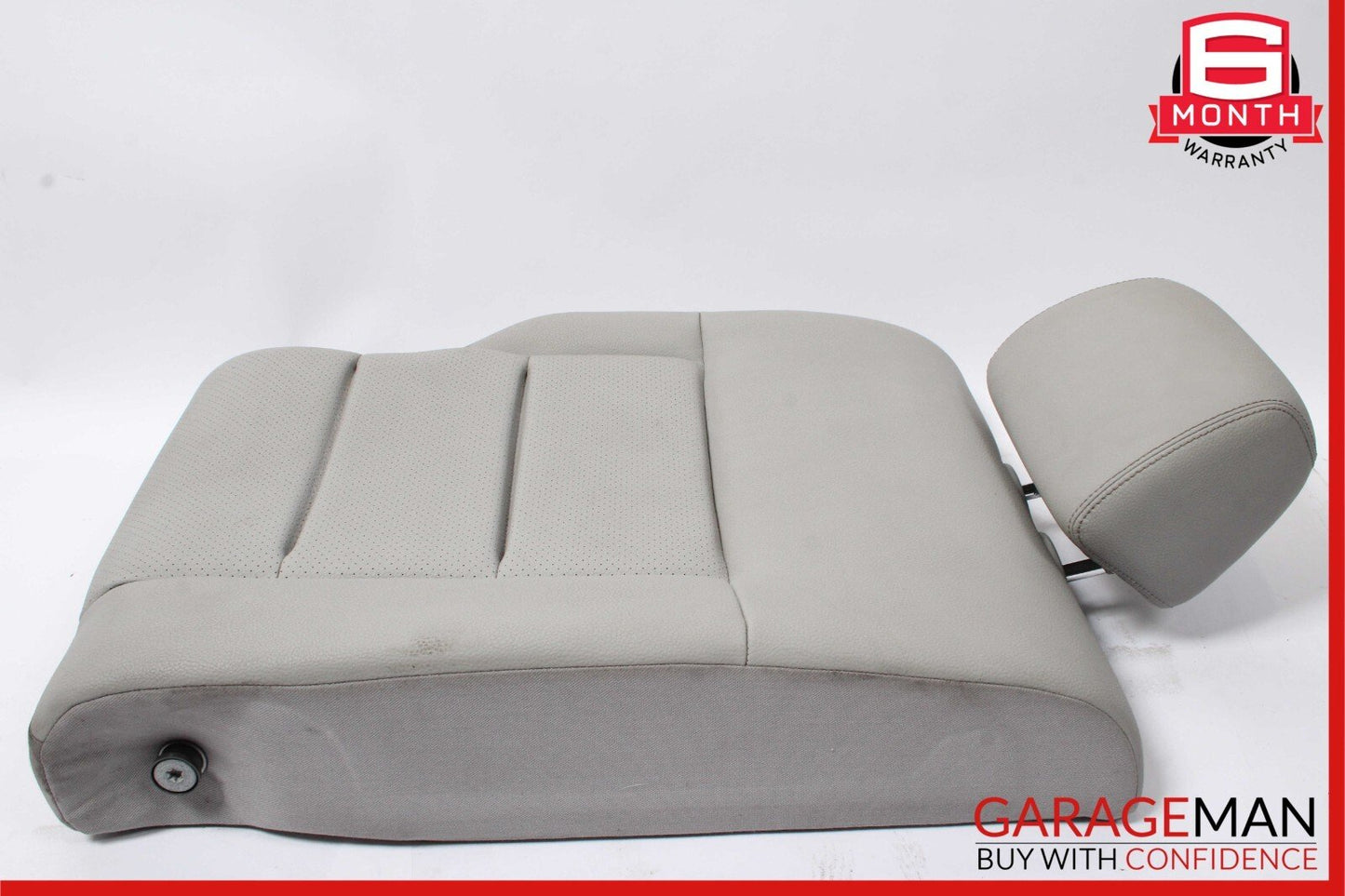 08-14 Mercedes W204 C300 C350 Sedan Rear Right Seat Cushion Upper Top Gray OEM
