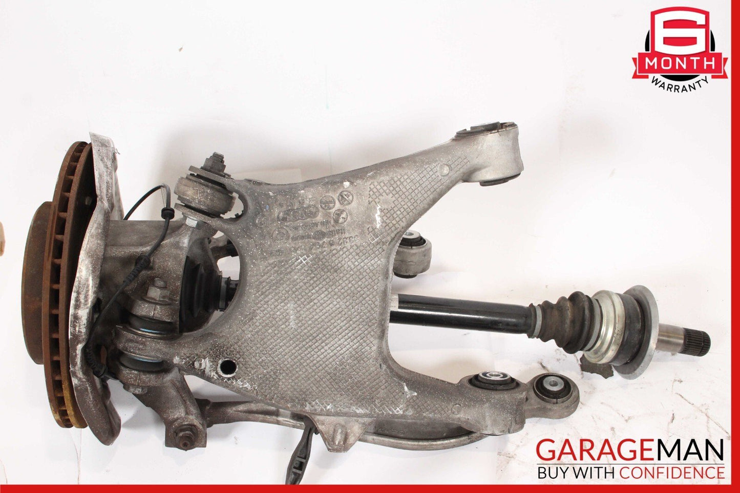 13-19 BMW F06 650i 4.4L Rear Right Side Wheel Spindle Knuckle Hub CV Shaft Assy