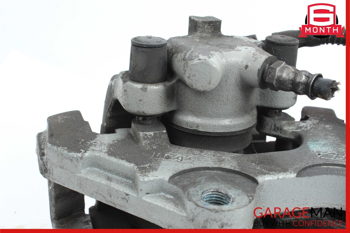 08-14 Mercedes W221 S63 CL63 AMG Front Left Driver Side Brake Caliper Red