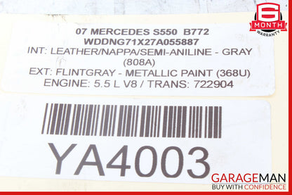 07-14 Mercede W221 S550 Rear Right / Left Side Tie Rod Lower Control Arm OEM