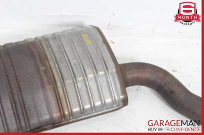 17-20 Audi A4 2.0L Exhaust System Front Resonator Muffler Pipe OEM
