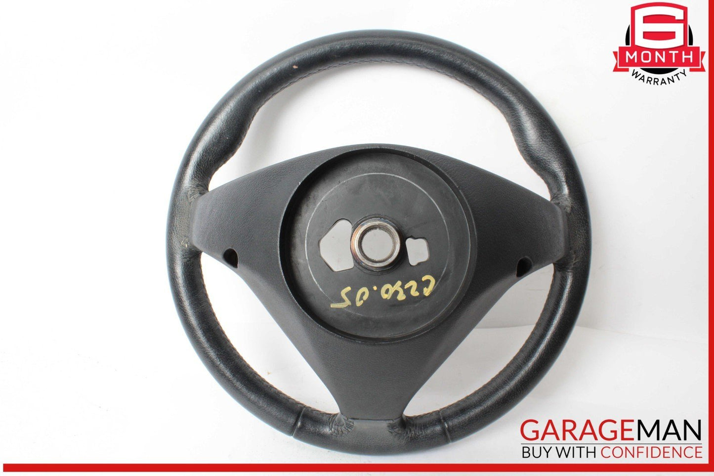 05-08 Mercedes W203 C230 SLK350 SLK280 Front Left Side Steering Wheel Black OEM