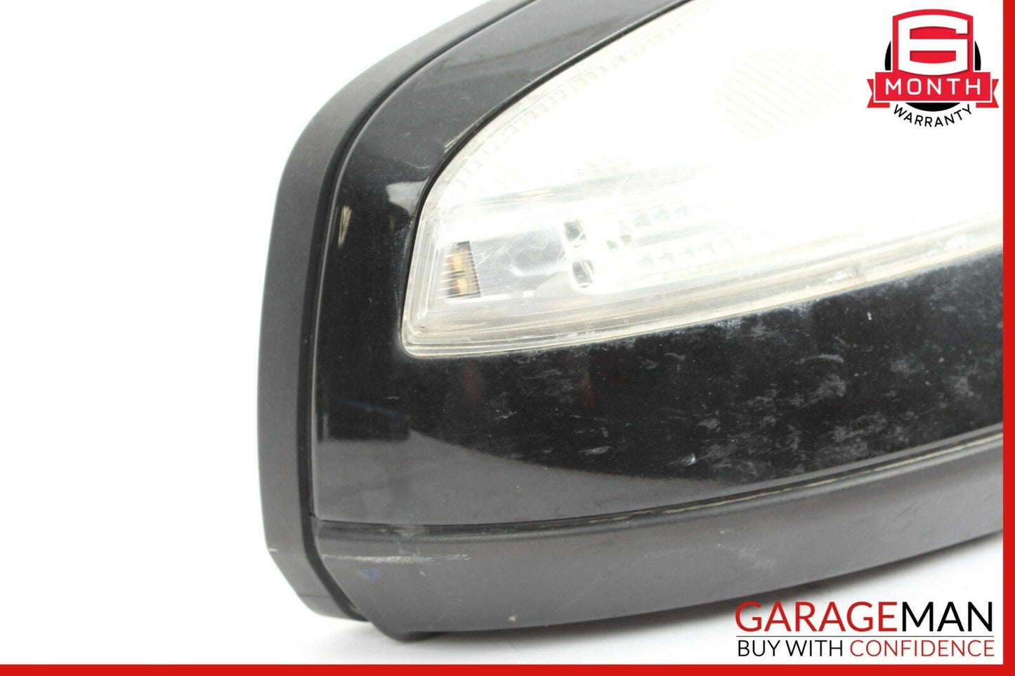 08-09 Mercedes W204 C280 C63 AMG Front Right Side Mirror Door Rear View Black