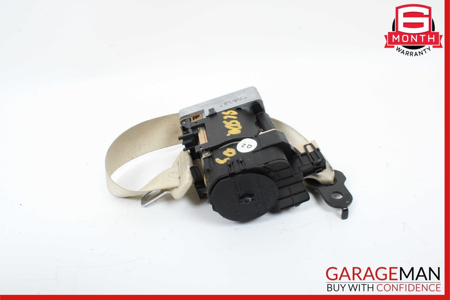 03-06 Mercedes R230 SL500 SL55 Right Side Seatbelt Seat Belt Retractor Gray OEM