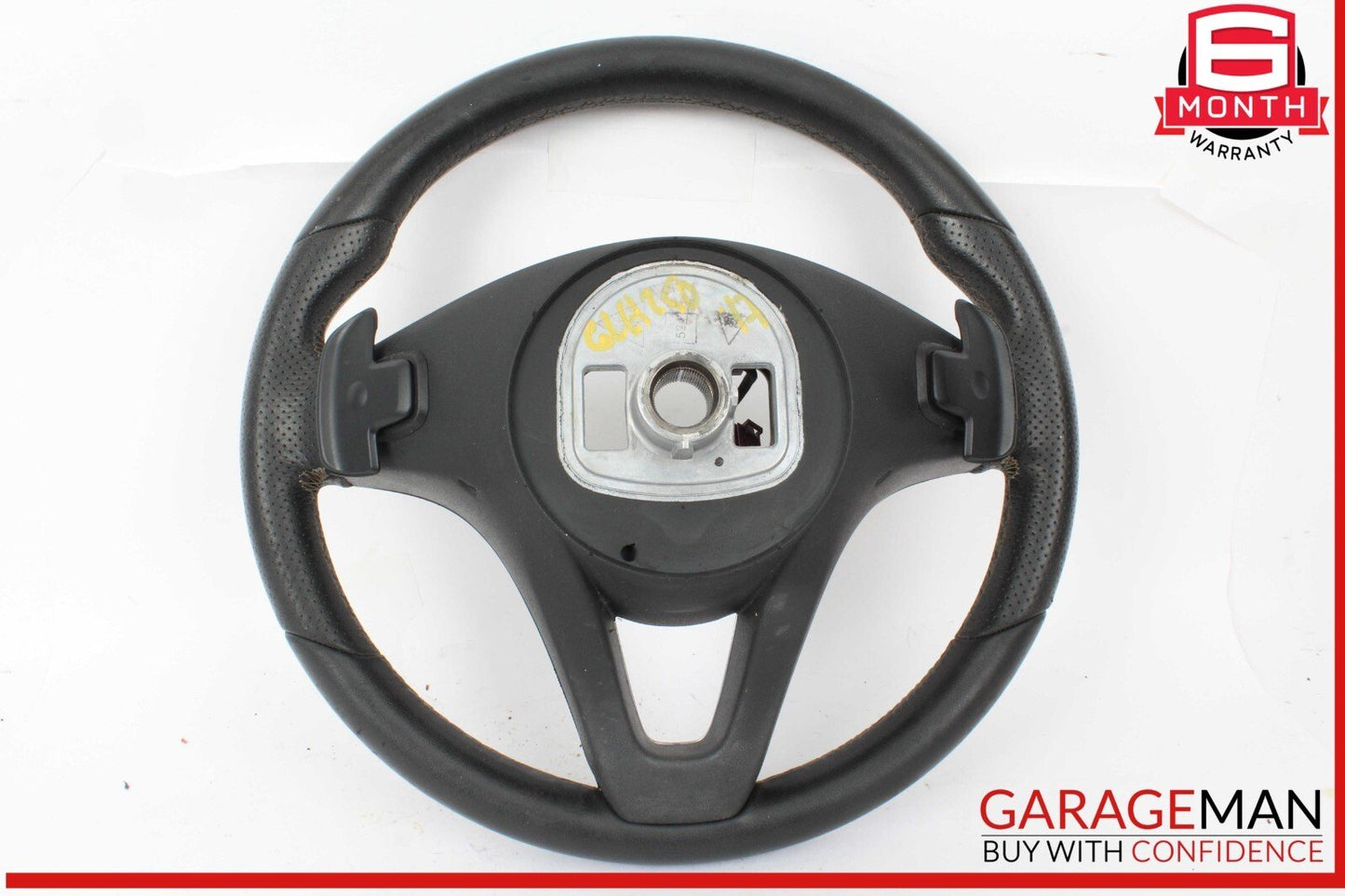 14-20 Mercedes X156 GLA250 Steering Wheel w/ Paddle Shifters Assy Black