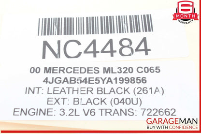 98-05 Mercedes W163 ML320 ML55 AMG Rear Trunk Lid Lock Latch Actuator