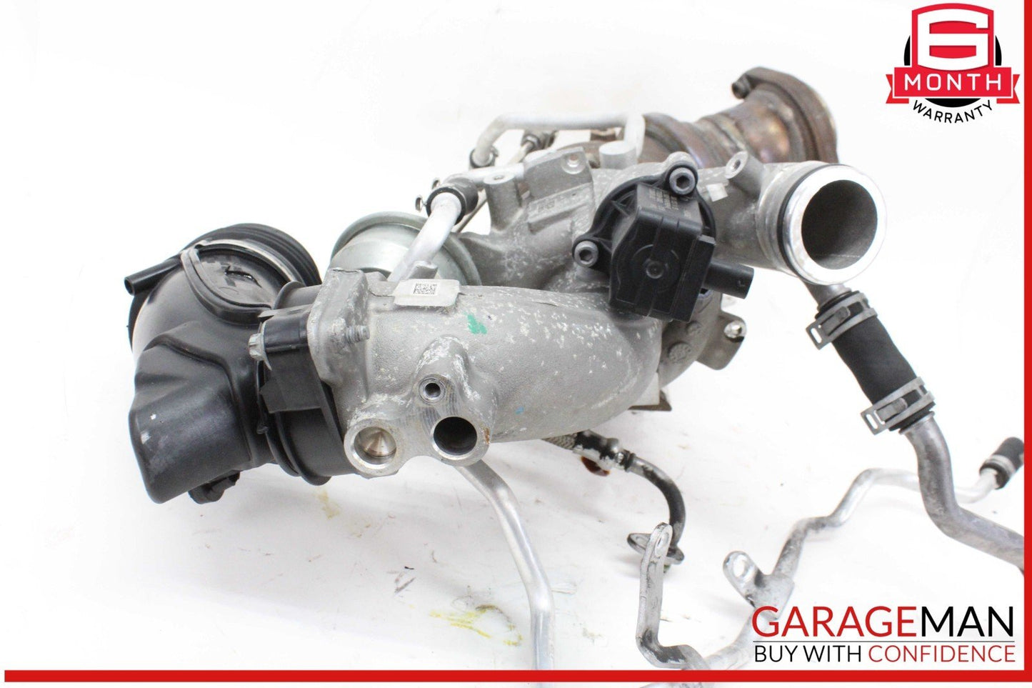 Mercedes W212 E400 CLS400 M276 Left Turbocharger Turbo Charger Manifold OEM