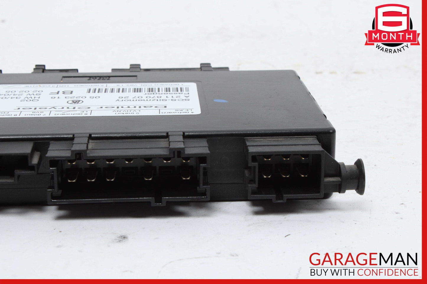 03-12 Mercedes W219 CLS500 SLK350 Front Right Seat Control Module 2118704585 OEM