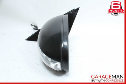 07-09 Mercedes W221 S550 S600 Front Left Side Mirror Door Rear View Black OEM