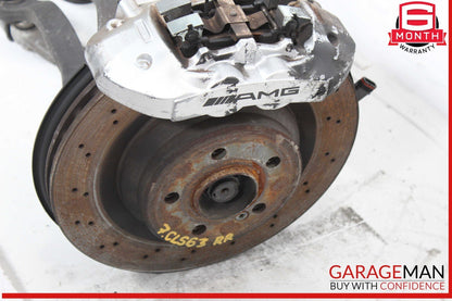 06-11 Mercedes W219 CLS63 AMG CLS550 Rear Right Spindle Knuckle Assembly Set OEM
