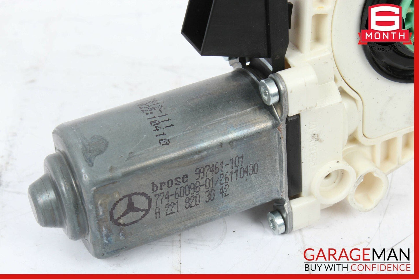 07-13 Mercedes W221 S400 S600 S63 AMG Rear Right Window Regulator Motor OEM