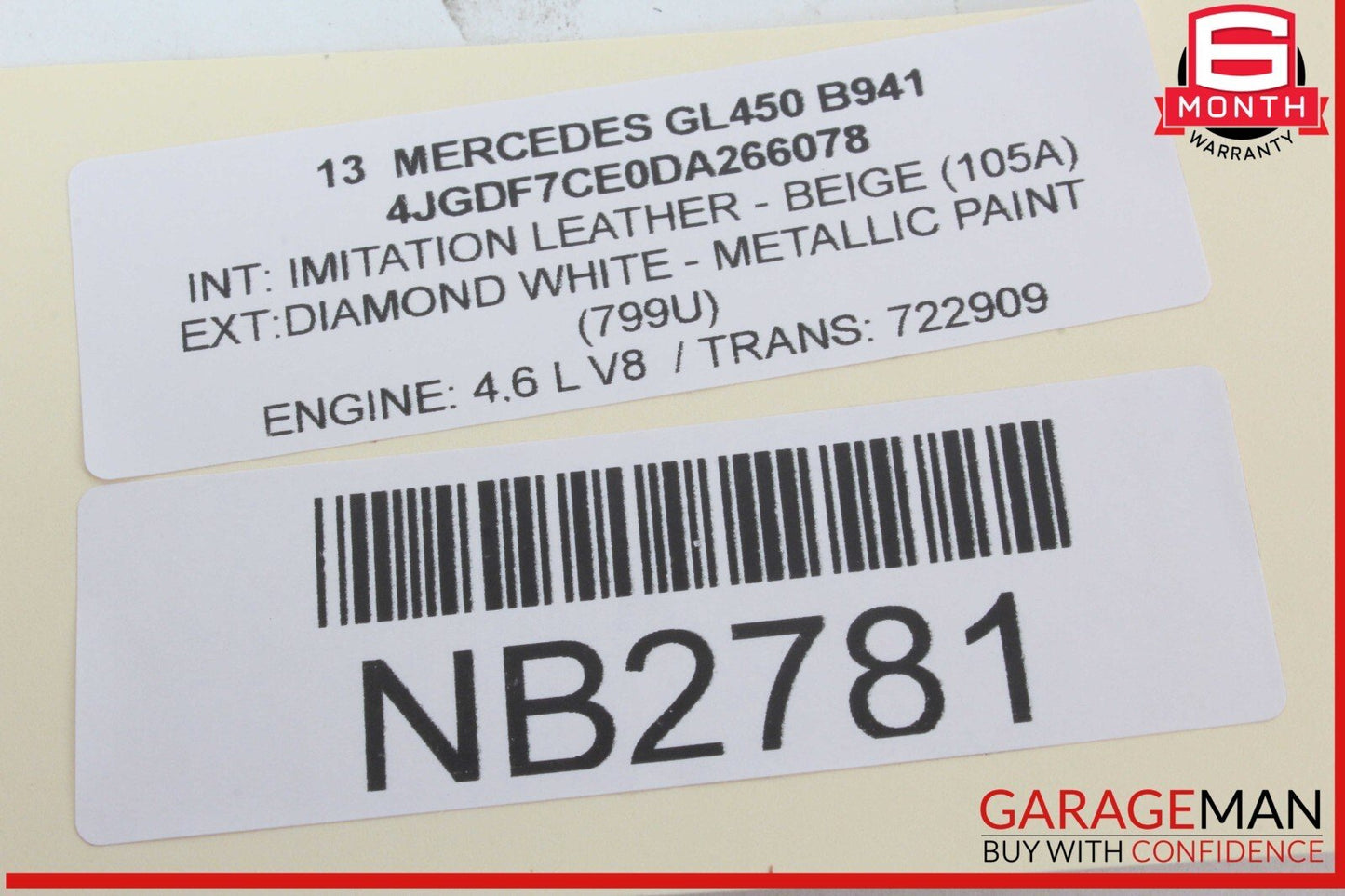 12-19 Mercedes X166 GL450 Airmatic Air Suspension Control Module Unit OEM