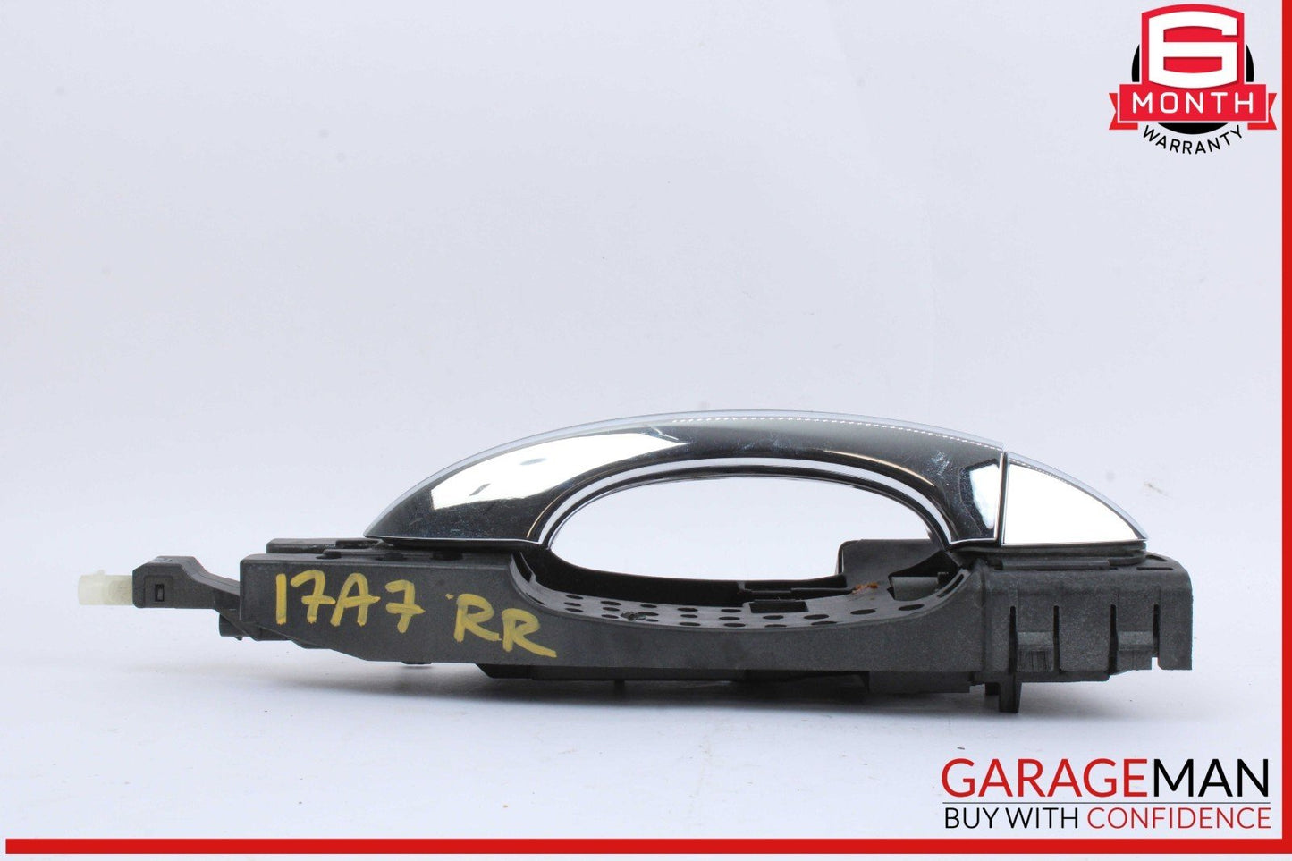 12-18 Audi A7 A6 Right Passenger Side Exterior Door Handle Silver 4H0837886 OEM