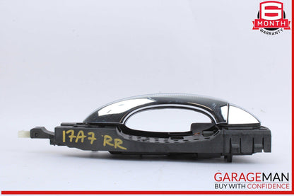12-18 Audi A7 A6 Right Passenger Side Exterior Door Handle Silver 4H0837886 OEM