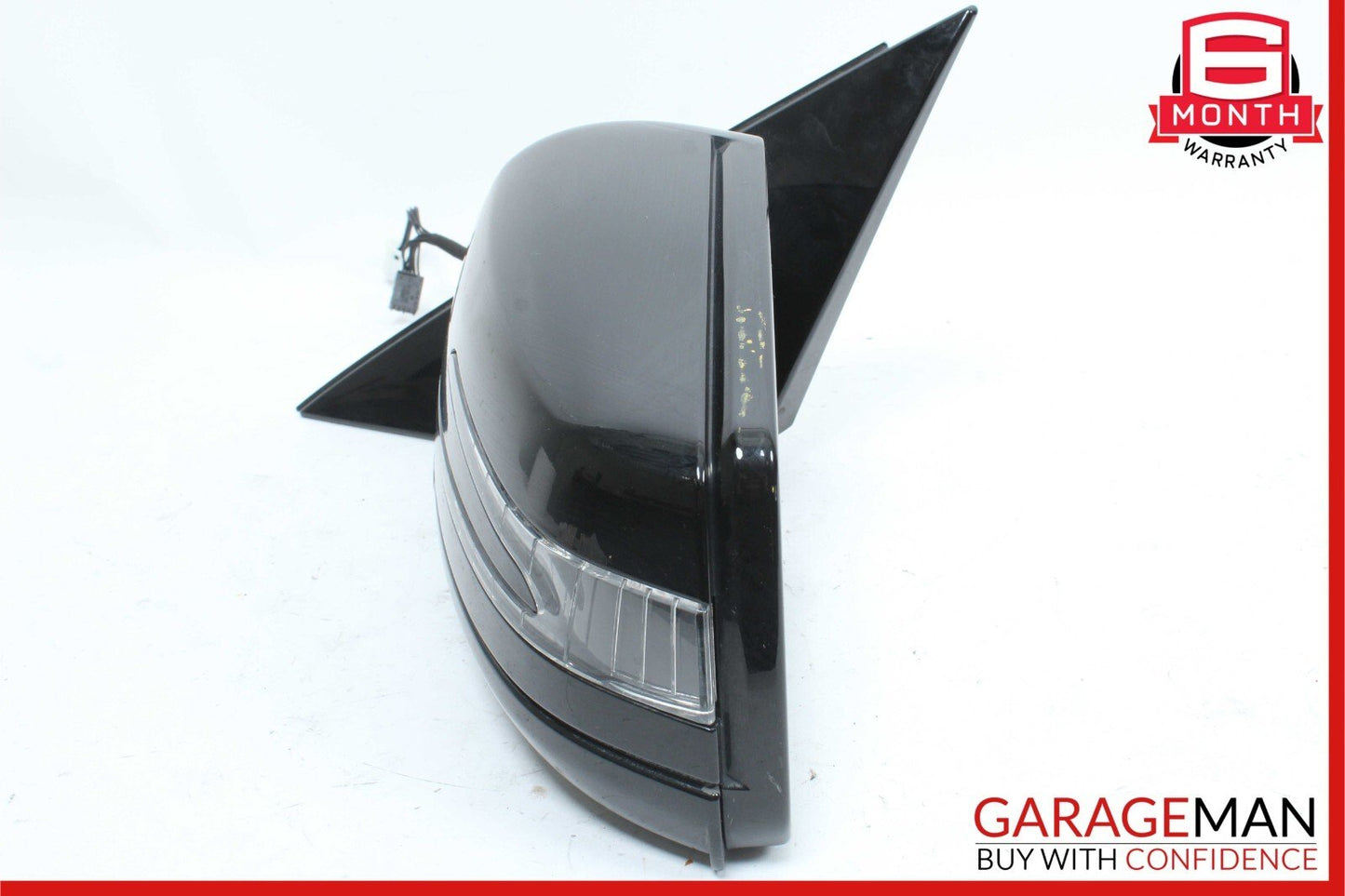 10-13 Mercedes W212 E350 Front Left Driver Side Door Rear View Mirror Black OEM