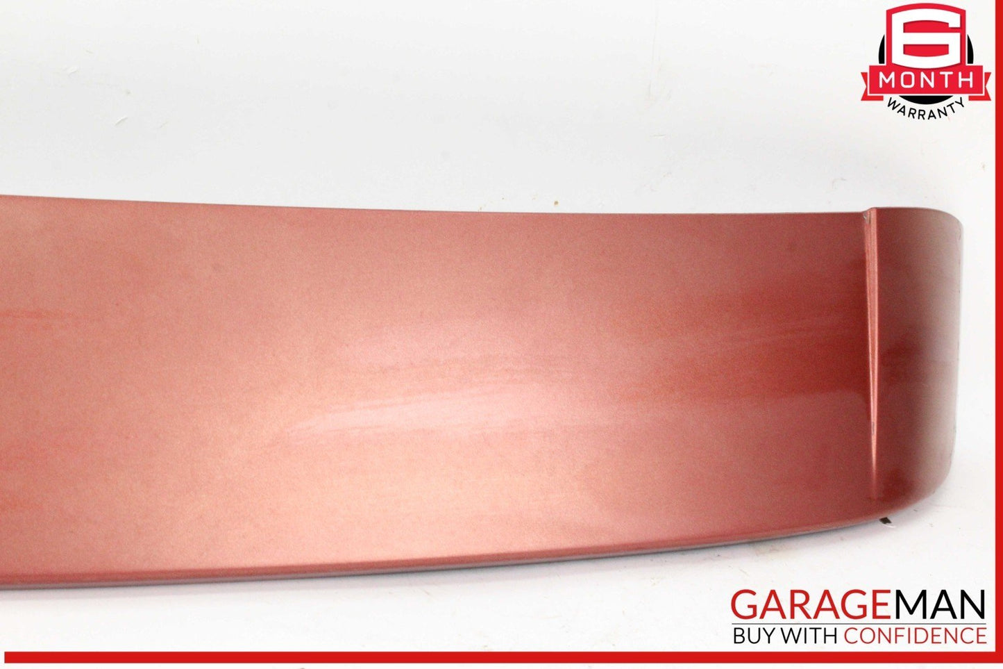 07-15 Audi Q7 Rear Trunk Hatch Spoiler Wing Red w/ Brake Light 4L0827933 OEM