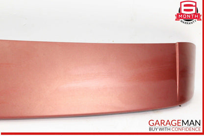 07-15 Audi Q7 Rear Trunk Hatch Spoiler Wing Red w/ Brake Light 4L0827933 OEM