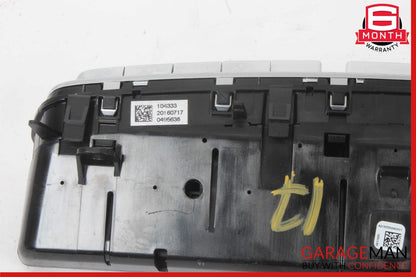 15-20 Mercedes W205 C300 C350e C400 A/C AC Heater Climate Control Switch OEM