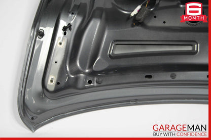 15-20 Mercedes W205 C300 C350 C43 Sedan Rear Trunk Lid Deck Panel Selenite Gray