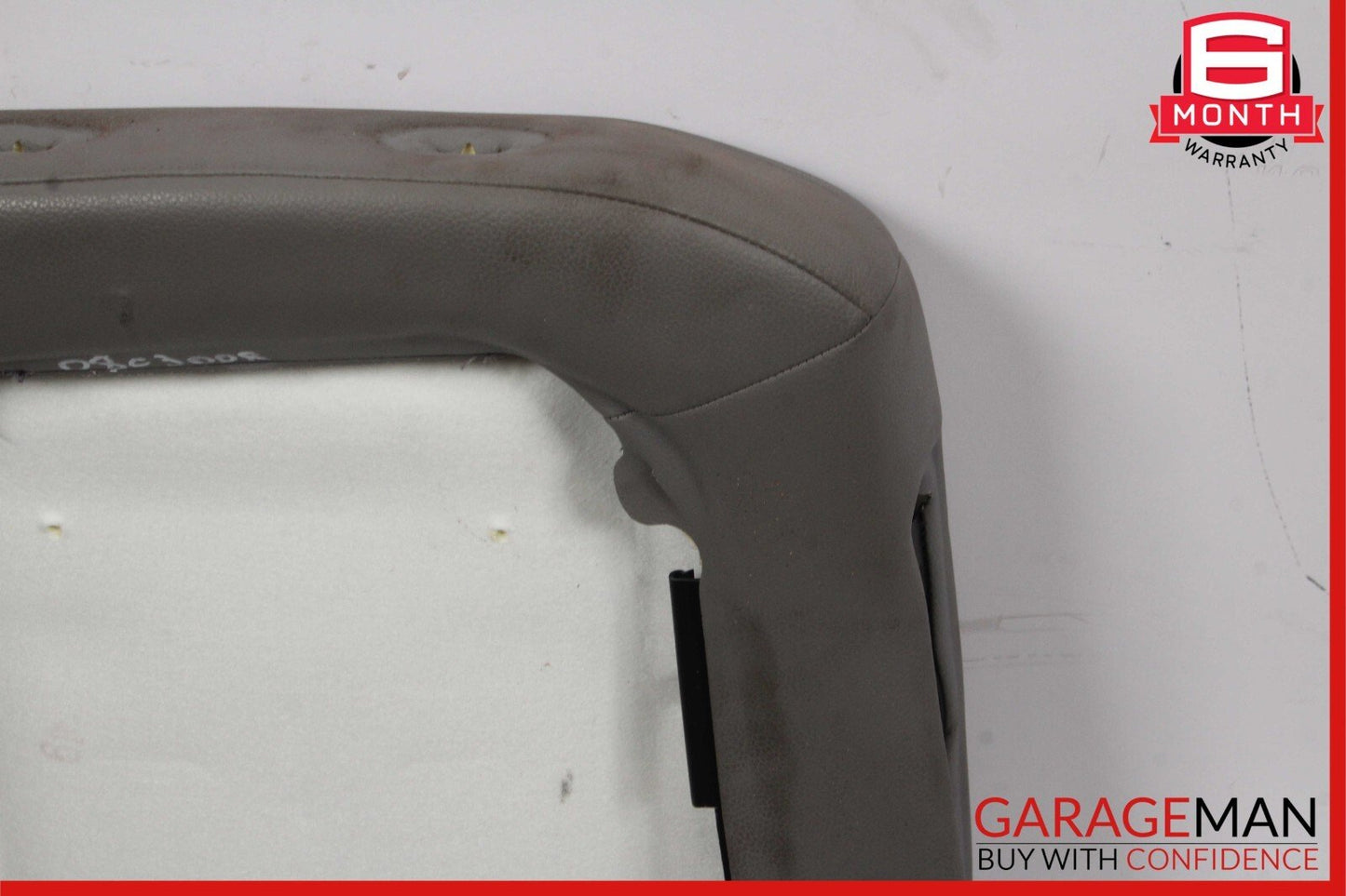 08-14 Mercedes W204 C300 Sedan Front Right Side Top Upper Seat Cushion Grey