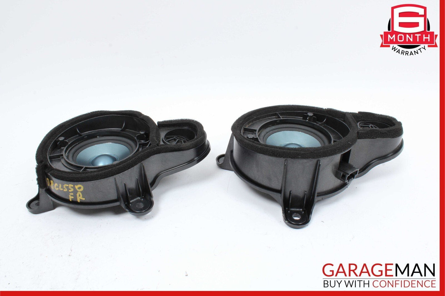 07-13 Mercedes W216 CL550 Rear Right & Left Side Door Tweeter Speaker Set of 2