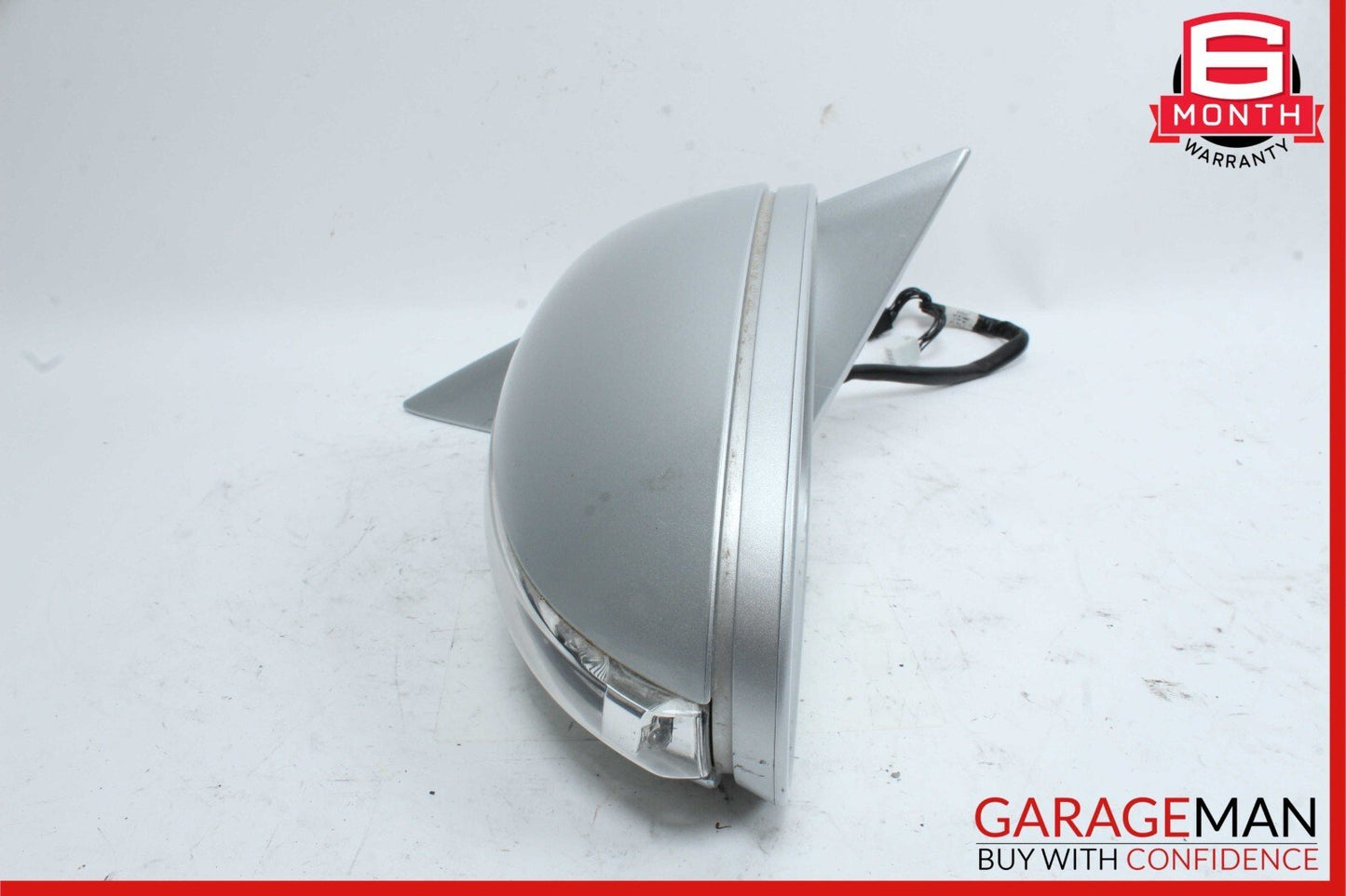 06-08 Mercedes W219 CLS550 Front Left Side Door Mirror Rear View Silver OEM