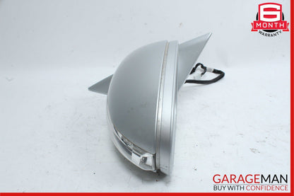 06-08 Mercedes W219 CLS550 Front Left Side Door Mirror Rear View Silver OEM