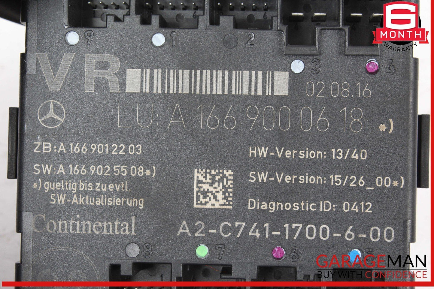 12-20 Mercedes W117 CLA250 GLA250 ML350 Front Right Side Door Control Module OEM