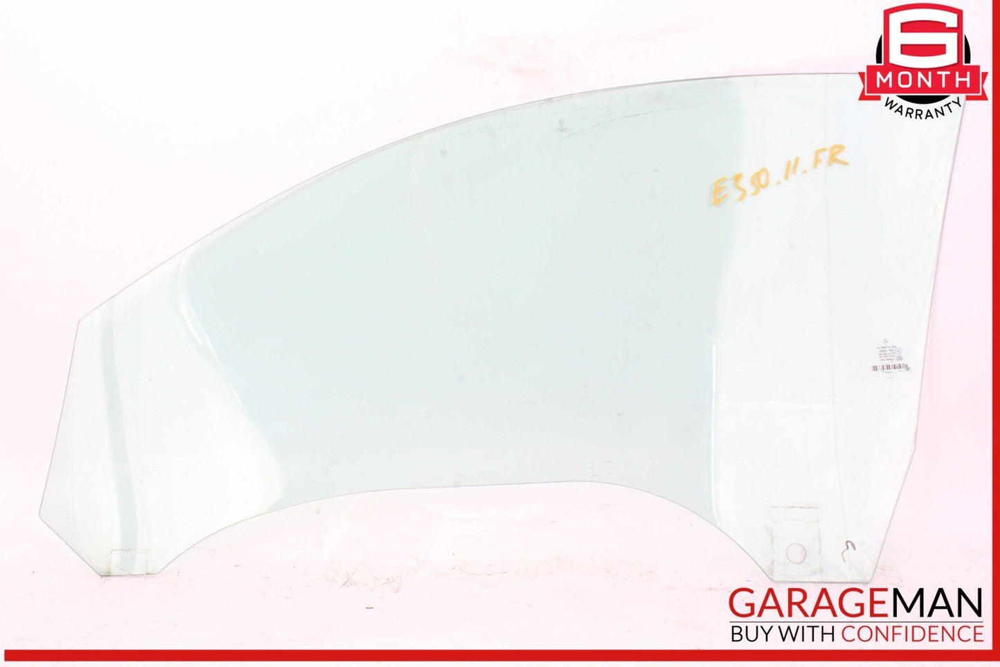 11-17 Mercedes W207 E350 E550 Convertible Front Right Side Door Window Glass OEM