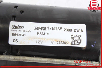 17-20 BMW 530E 530i 540i Engine Starter Motor 8643641 OEM