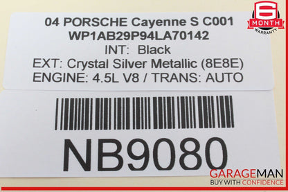 03-10 Porsche Cayenne S 955 957 Power Distribution Fuse Relay Box Junction Unit